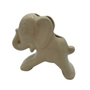 Vintage Planter 1950s Hull Baby Elephant Ceramic Vase